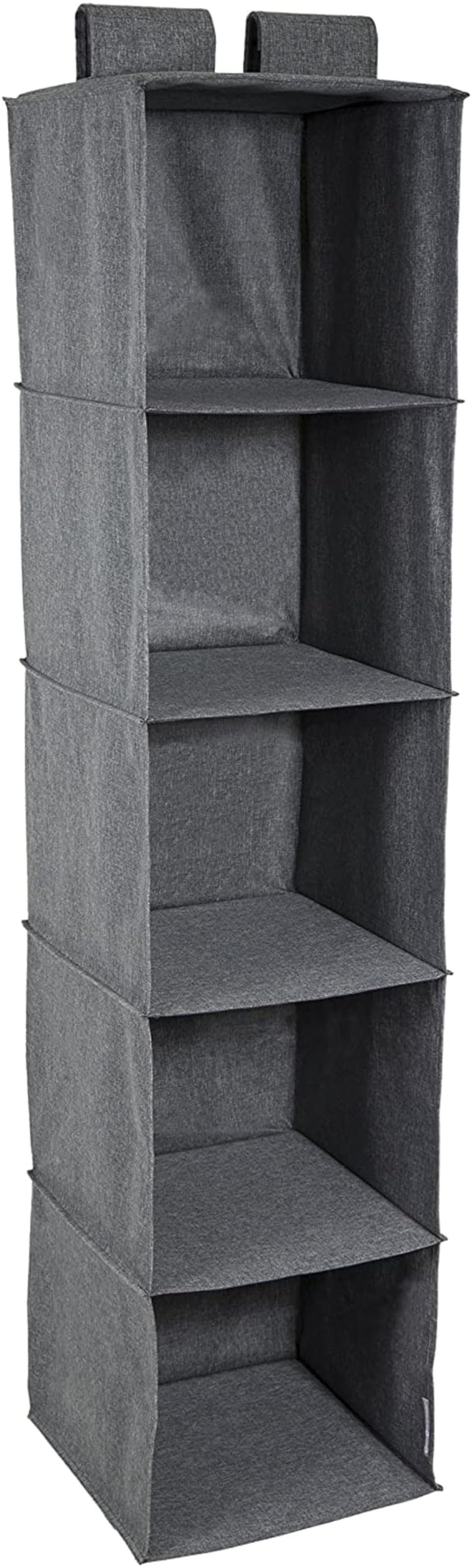 Bigso Box of Sweden Hanging Storage Organiser with 5 Large Storage Compartments - Hanging Storage for Wardrobe with Velcro Fastening