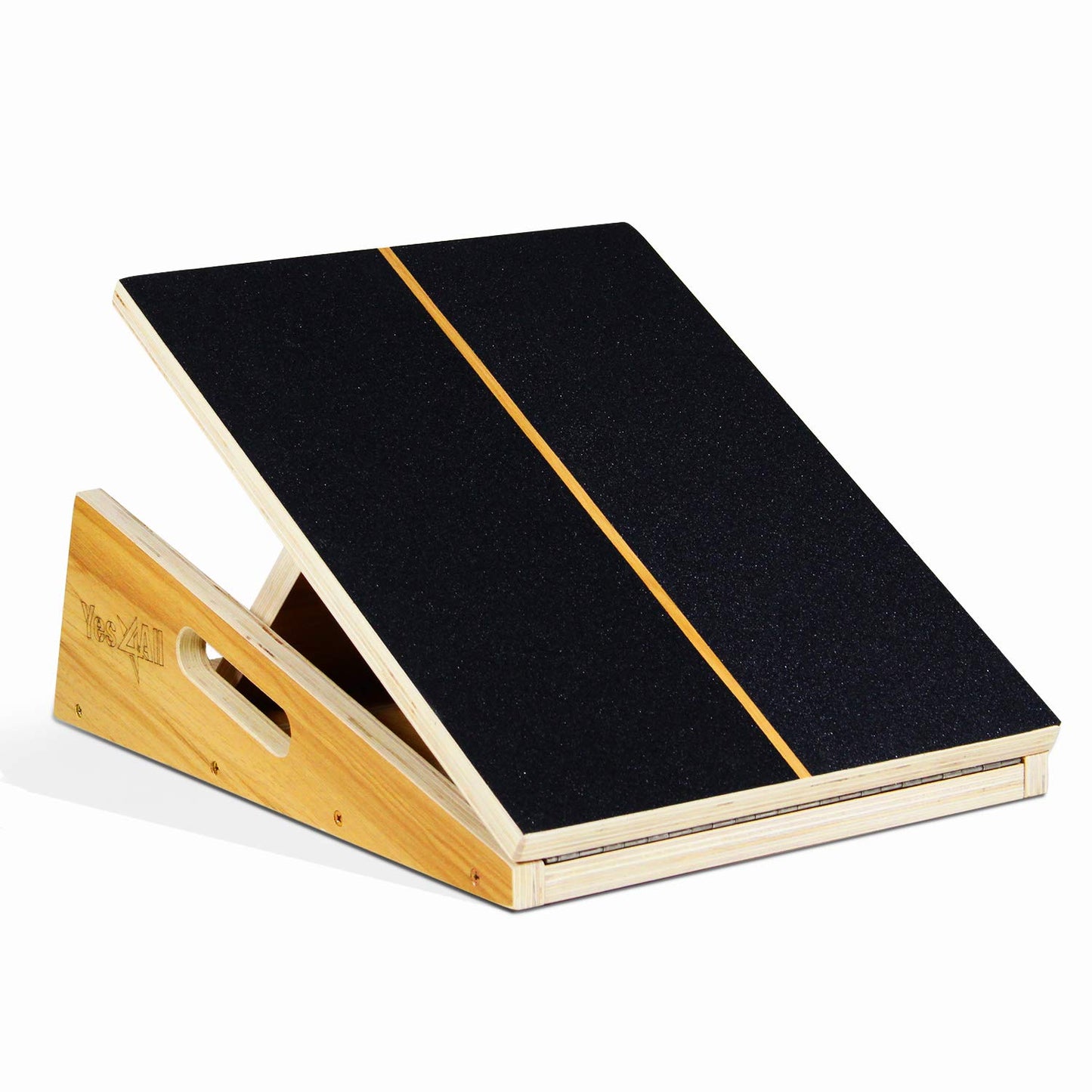 Yes4All GGZT Premium Adjustable Wooden/Steel Slant Board - Incline Board (10, 20, 30, 35 & 40 Degree) - Stretch Board (Slant Board 5 Angles - Full