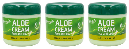 Tabaiba Face Cream and Body Aloe Vera x 3 Units