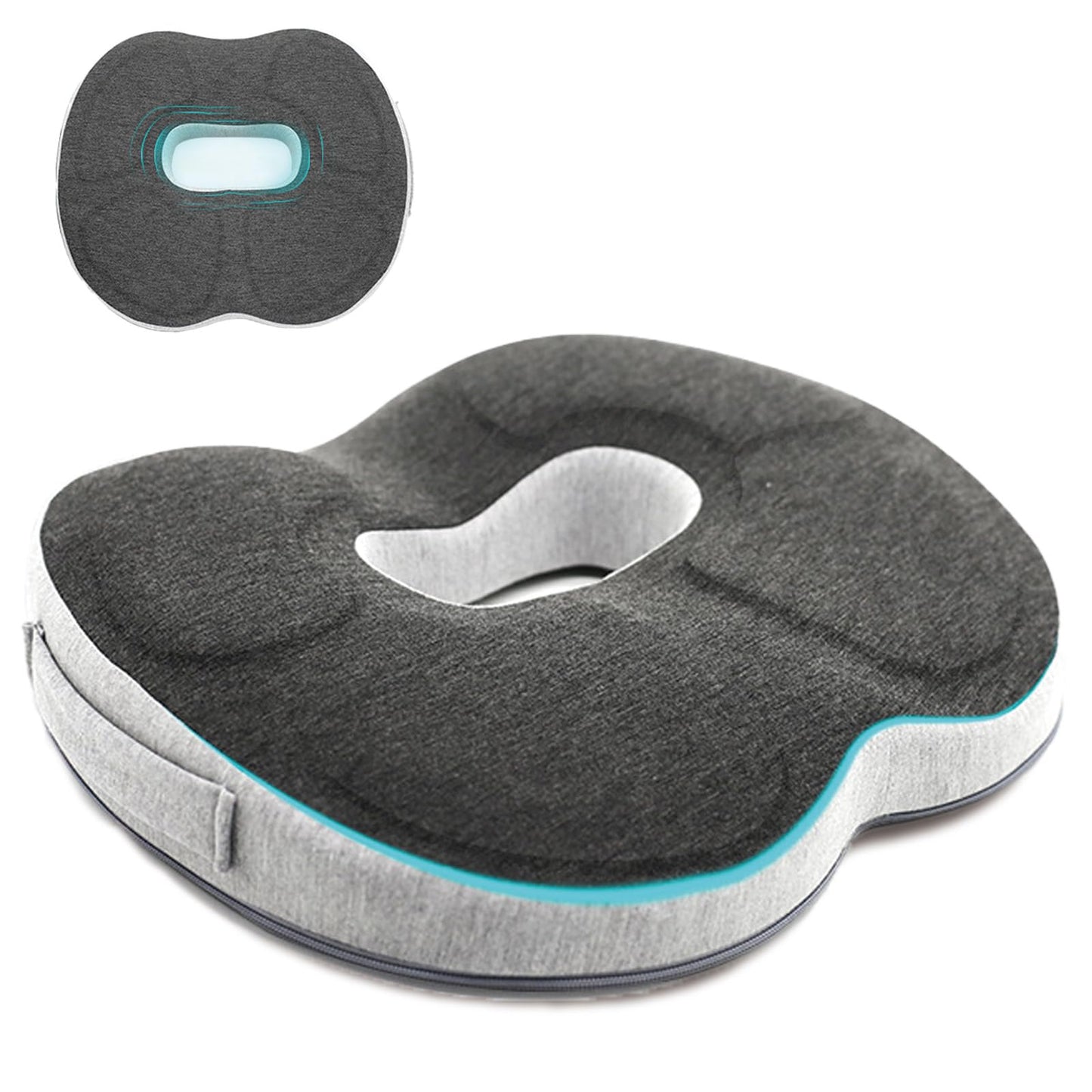 Auoketuo Anti Decubitus Chair Cushion - Orthopedic Donut Cushion for Effective Relief of Hemorrhoids, Prostate, Sciatica and Back Pain