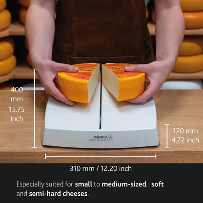 Boska Cheese Commander Pro+ - Cheese Wire Cutter - Wire Slicer - with Handle - Professional Cheese Cutter - for Block Cheese Like: Gouda, Cheddar,