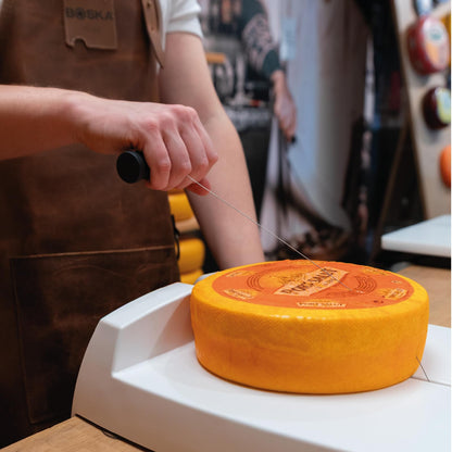 Boska Cheese Commander Pro+ - Cheese Wire Cutter - Wire Slicer - with Handle - Professional Cheese Cutter - for Block Cheese Like: Gouda, Cheddar,