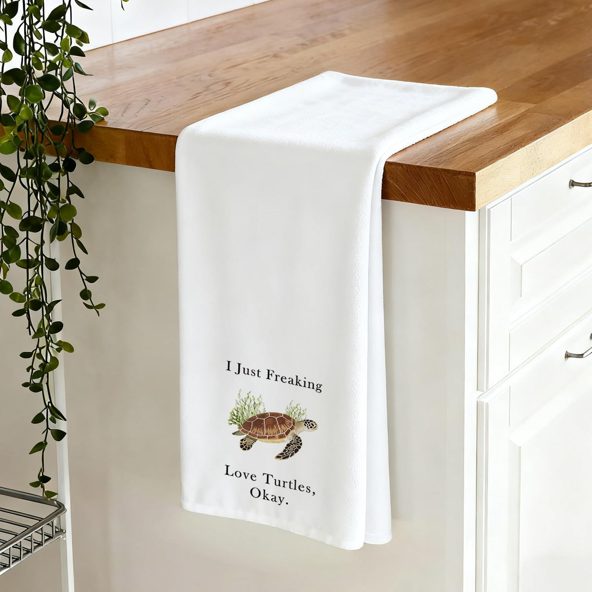 Yeeaulpa Turtles Gifts Kitchen Towels,Turtle Gifts for Women,Turtle Birthday Gifts,Turtle from the Seas,Marine Biology Gift,Seas Swimming