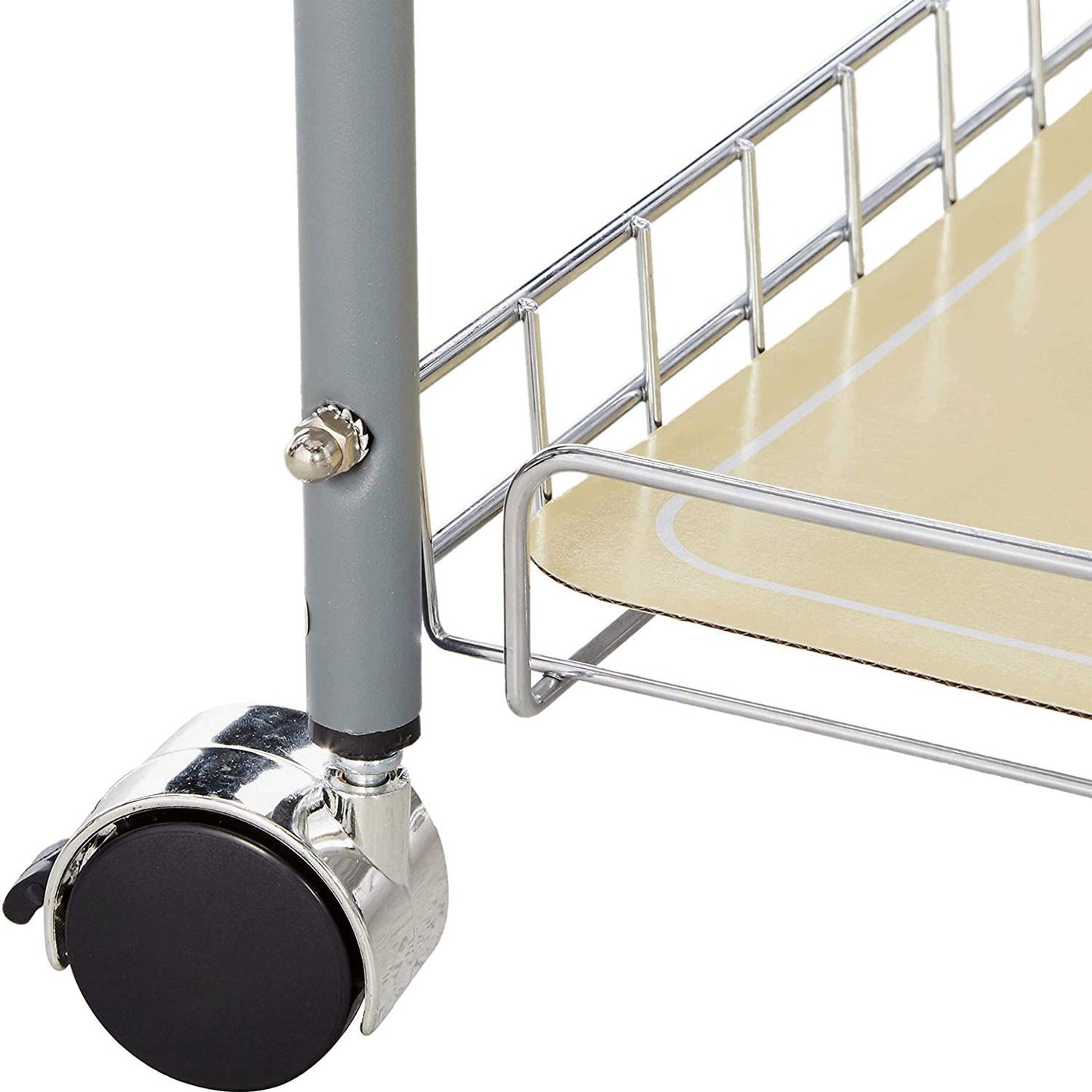 Safco 3090 Tubular Steel Wire Roll File with 12 Compartments - Silver