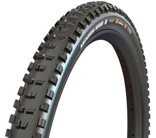 Maxxis Minion DHR II 27.5 x 2.40 120 TPI Folding 3C Maxx Grip TR/DD Black Mountain Bike Cycling Tire