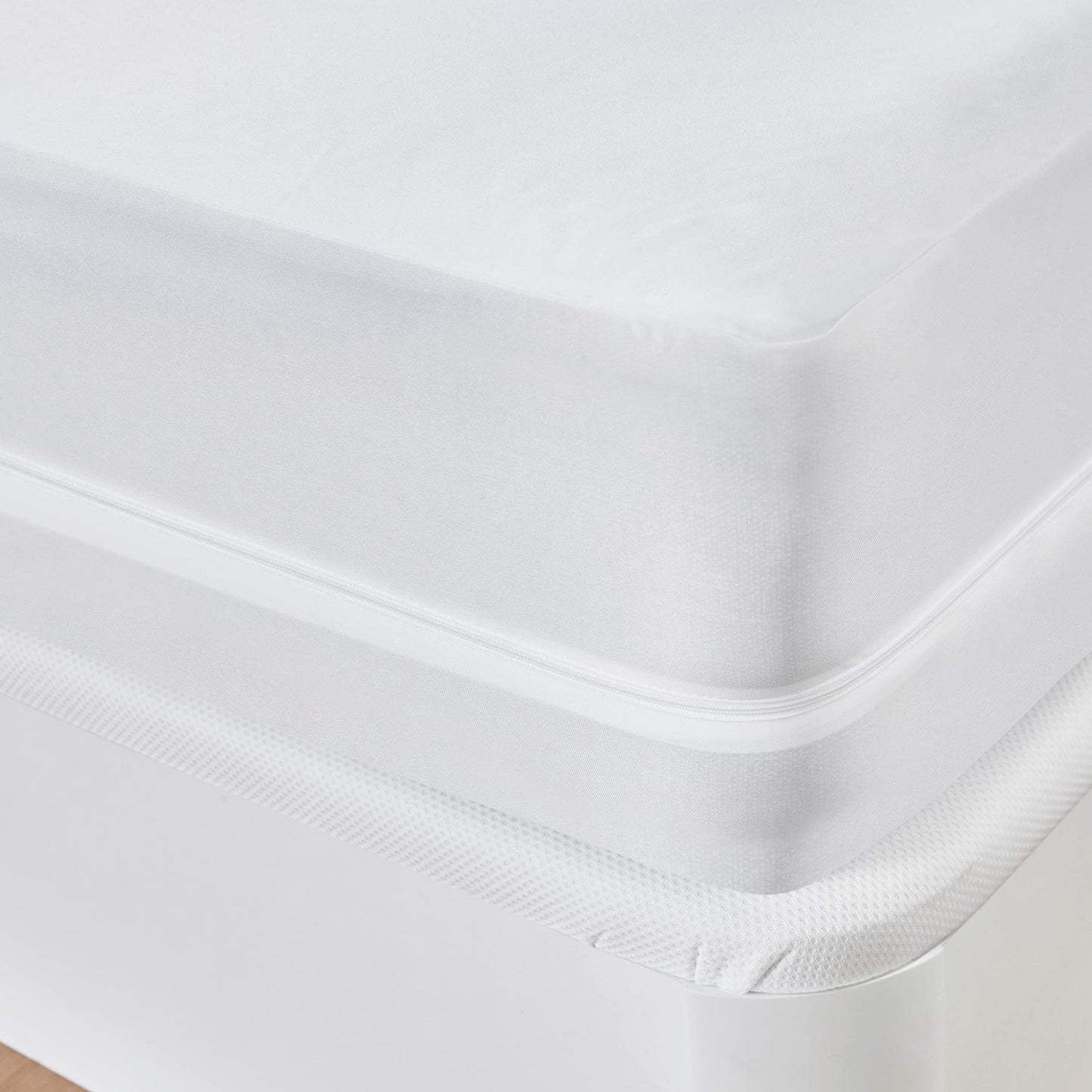 Pikolin Home - Sanitary Mattress Protector – Waterproof, Breathable, white Cama 80-80 x 190/200 cm white