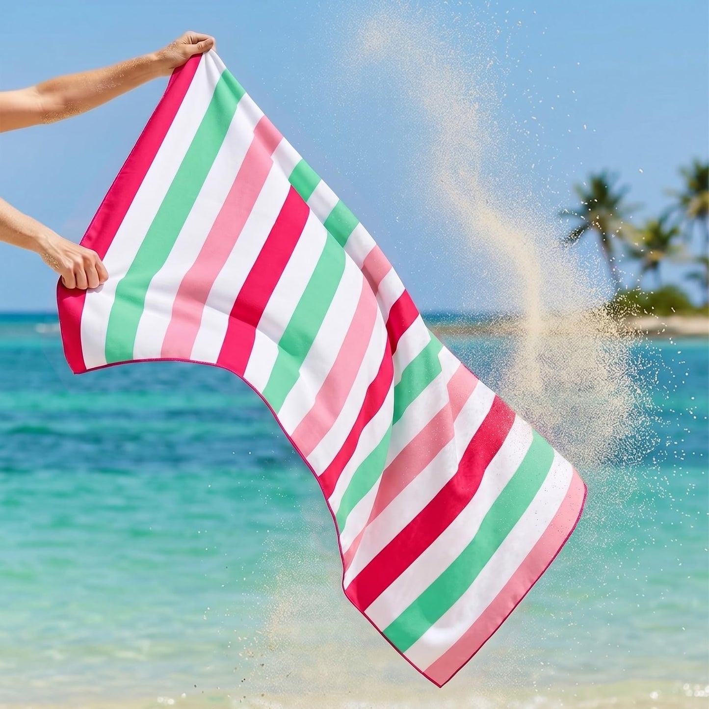 Exclusivo Mezcla Oversized Microfiber Beach Pool Towel for Adults, 180x90cm