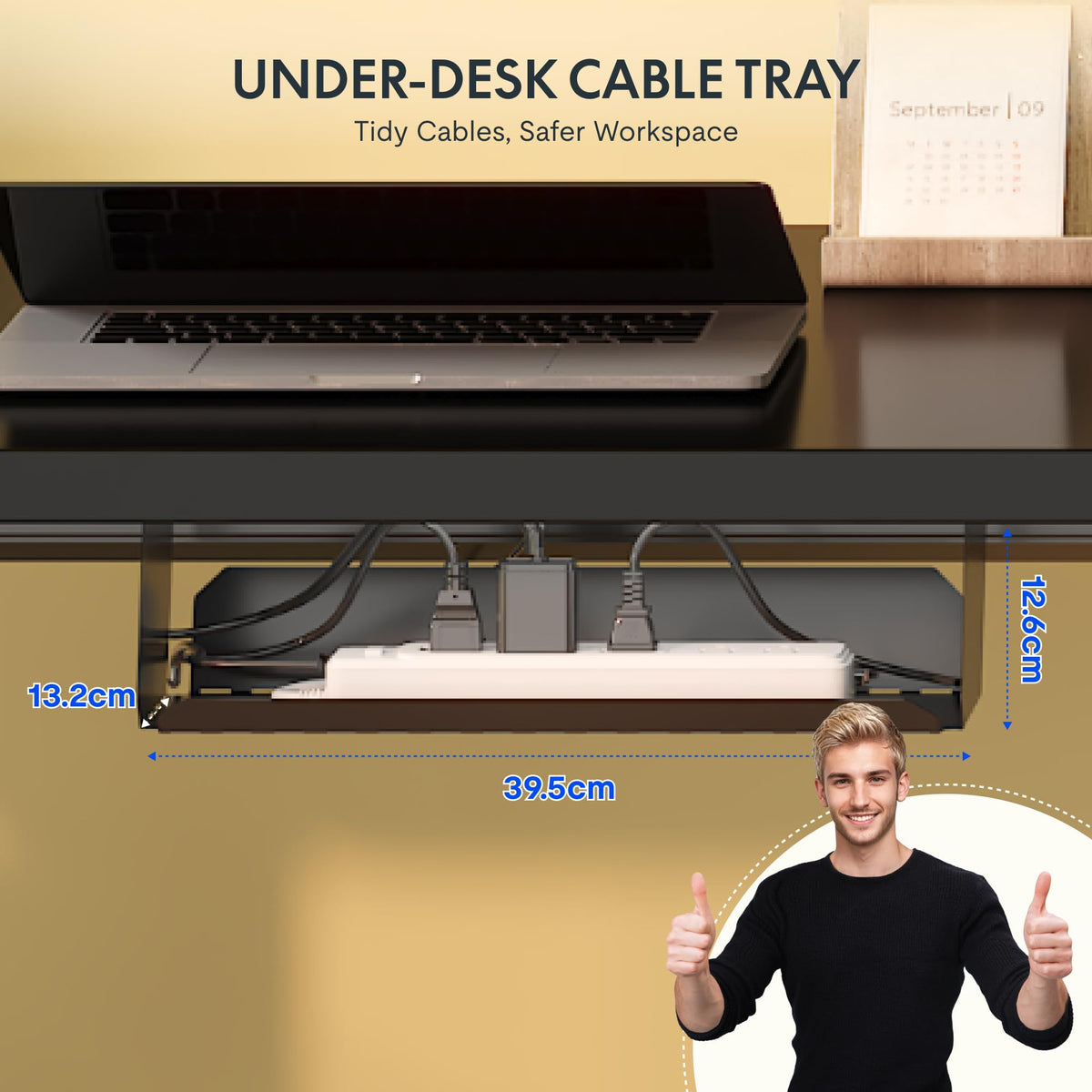 FlexiSpot E1 Plus ONE PIECE Electric Standing Desk Height Adjustable Sit Stand Desk with Memory Smart Panel100 * 60cm, Black Frame+Black Desktop