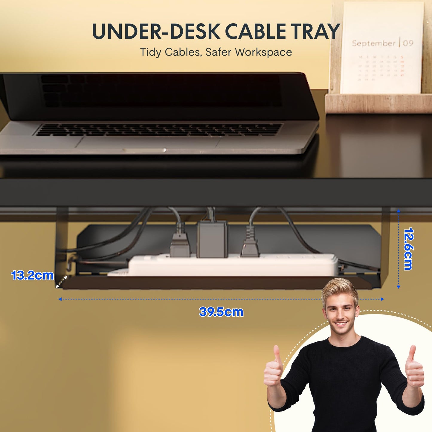 FLEXISPOT E1 Plus Electric Standing Desk ONE PIECE Height Adjustable Sit Stand Desk with Memory Smart Panel (120 * 60cm, Black Frame+Black Desktop)
