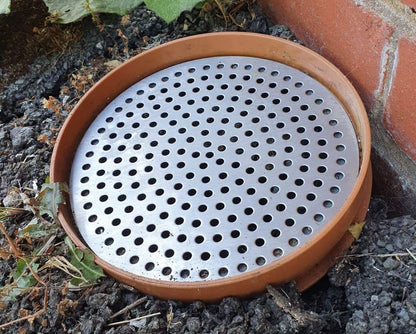 Simply Hardware® Round/Circular Drain Guard/Swirl Cover - 4 Inch up to 9 Inch Stainless Steel - Keep Drains Clear from Leaves & Debris - 4 Inch