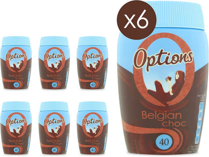 Belgian Chocolate Instant Hot Chocolate Drink 395g (6 pack)