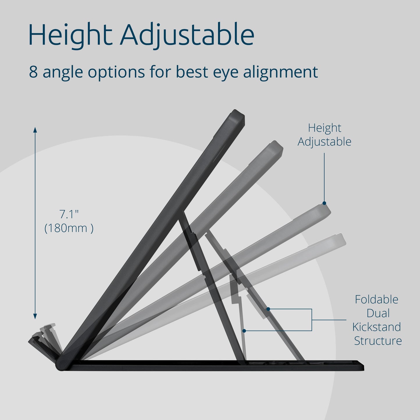 Kensington SmartFit Easy Riser 2.0 Large – Black