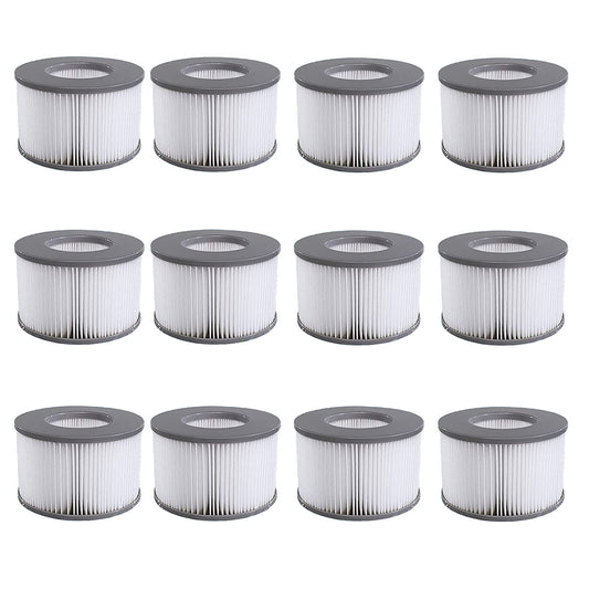 Mscomft Replacement Filter for MSPA Whirlpoal Replacement Filter Cartridge Water Filter Filter for Whirlpoal, for Hot Submarine and Spa, for