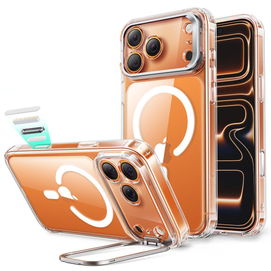 ESR for iPhone 17 Pro Max Case with Stand, Camera Control Cover Compatible with MagSafe, Military-Grade Drop Protection Magnetic Phone Case for iPhone