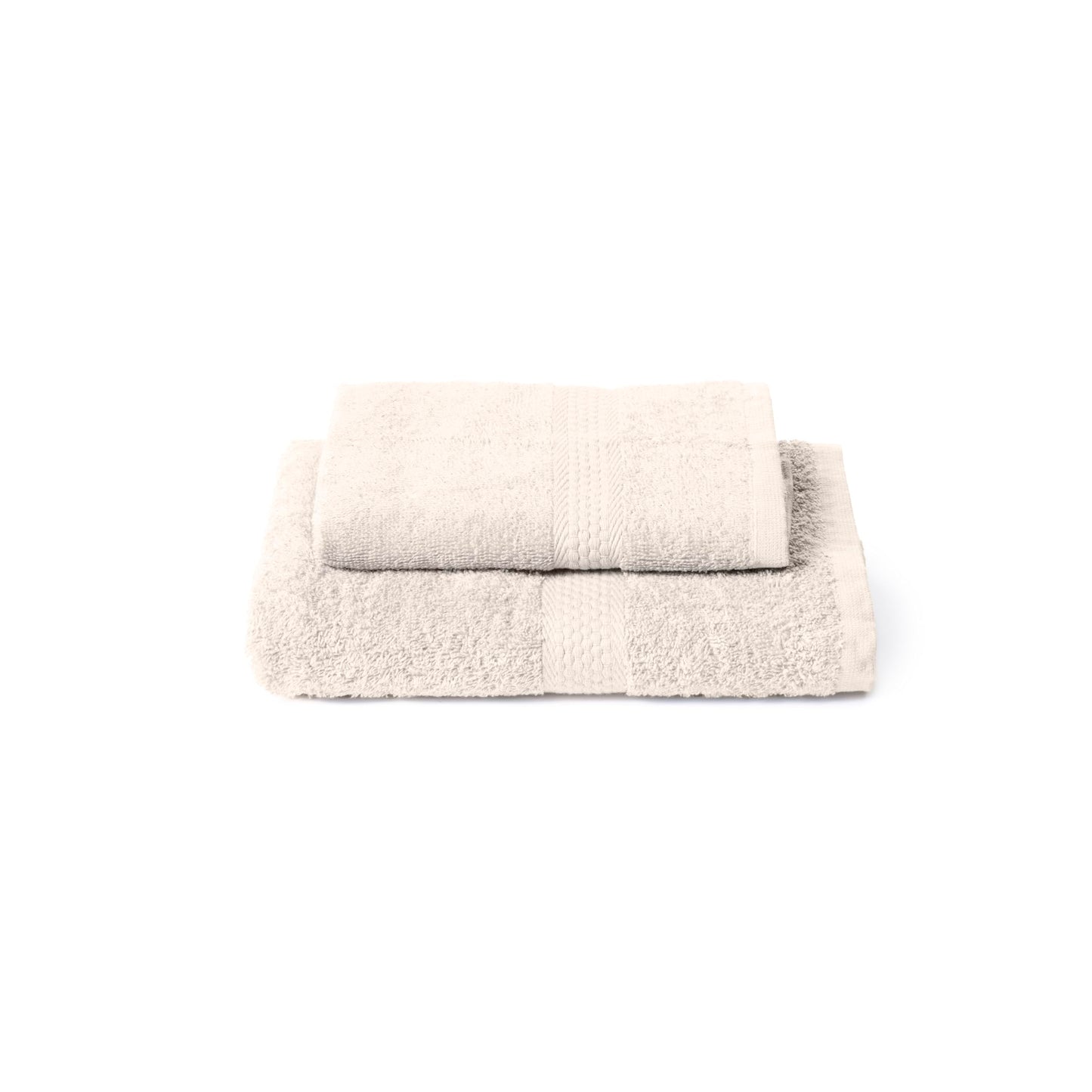 Caleffi Bath Towels, Face and Guest Towel Set, 55 x 100 cm, 100% Cotton
