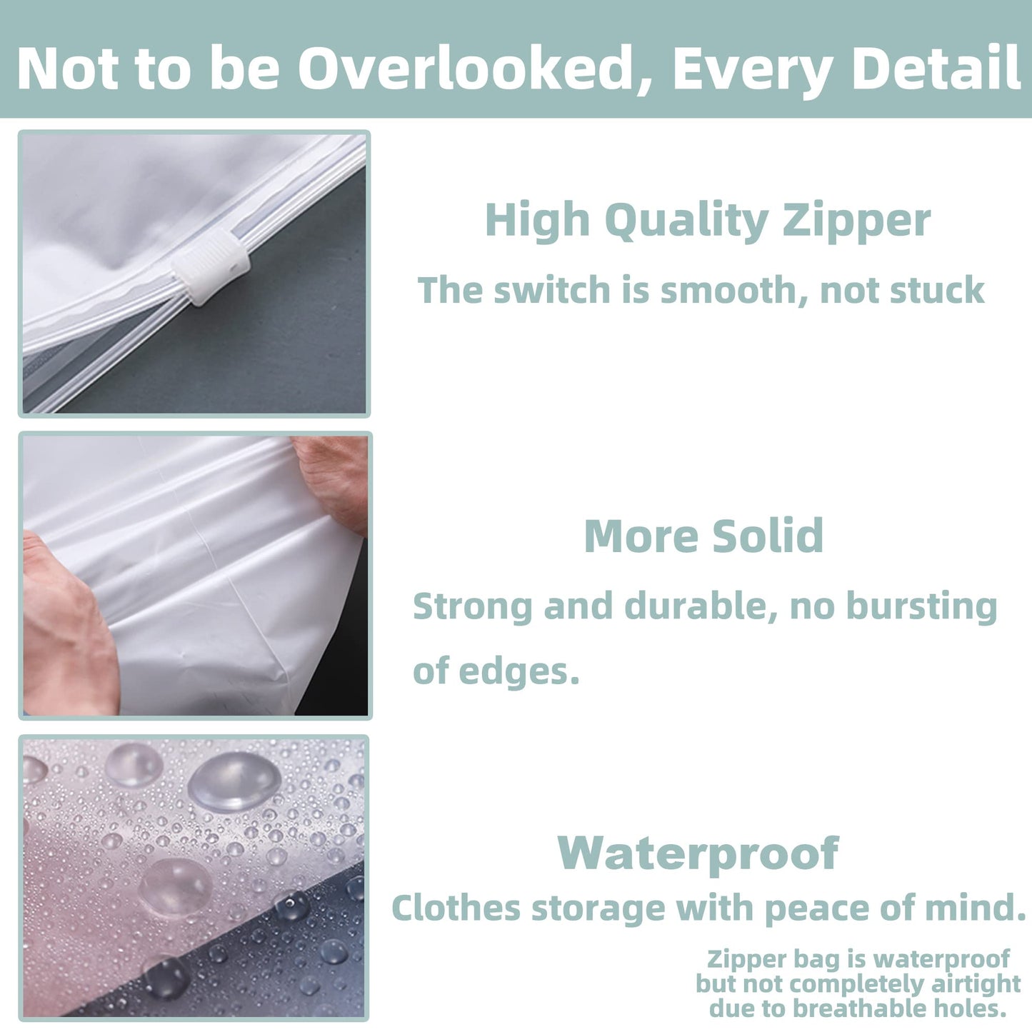 20pcs Travel Storage Set - Reusable Ziplock Bags, Clothes & Shoes Bags for Travel, Maternity & Hospital Use (5 Sizes)
