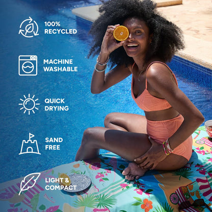 Dock & Bay Quick Dry Beach Towel - Sweet Escape, Extra Large