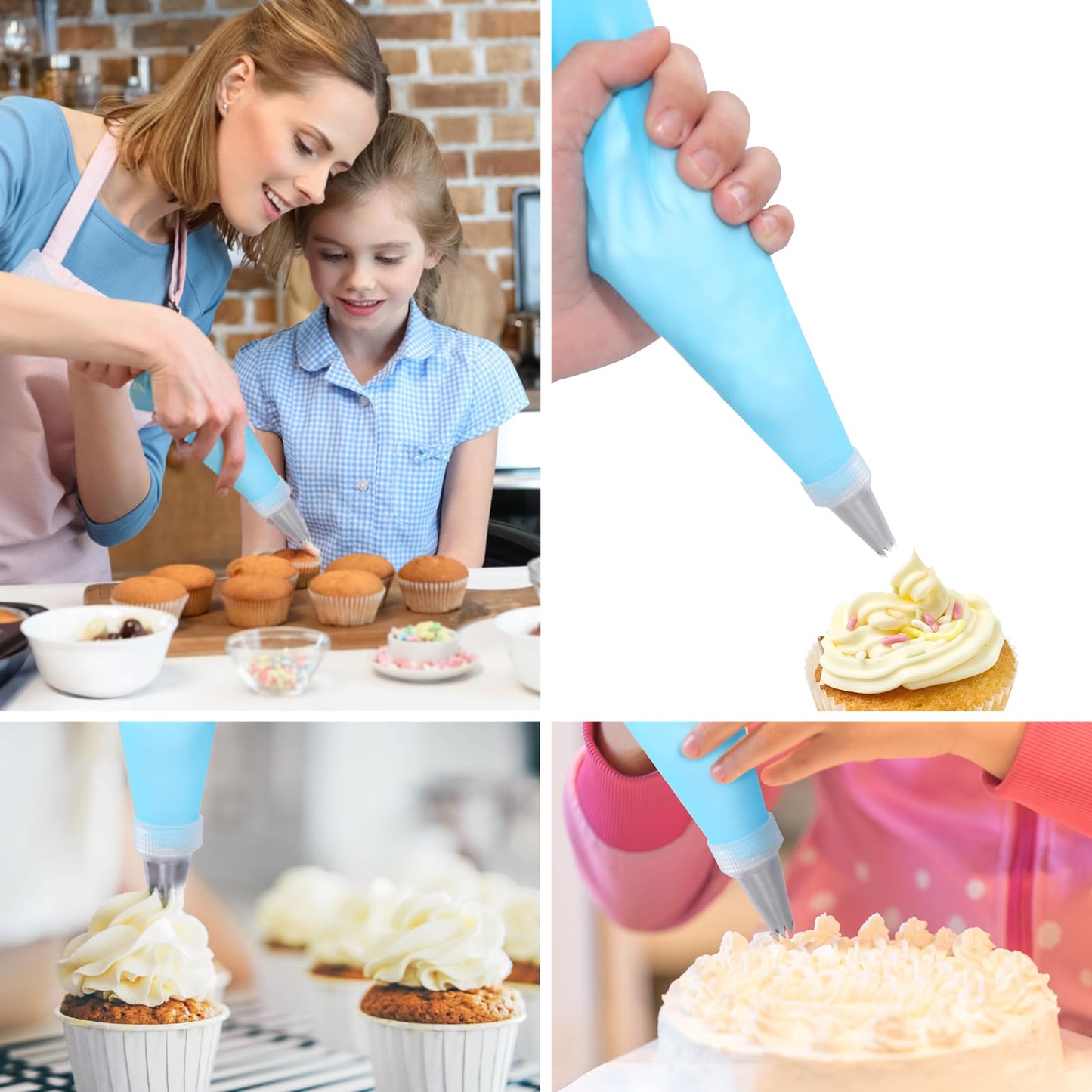 Cake Turntable 12 Inch, Uten Cake Stands, Glass Cake Decorating Display Stand, 33pcs Cake Decorating Set, Straight & Offset Spatula, Cream Scraper
