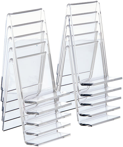 VITAdisplays Goods Support, Plexiglass Acrylic PMMA, Clear, Transparent, 10 cm