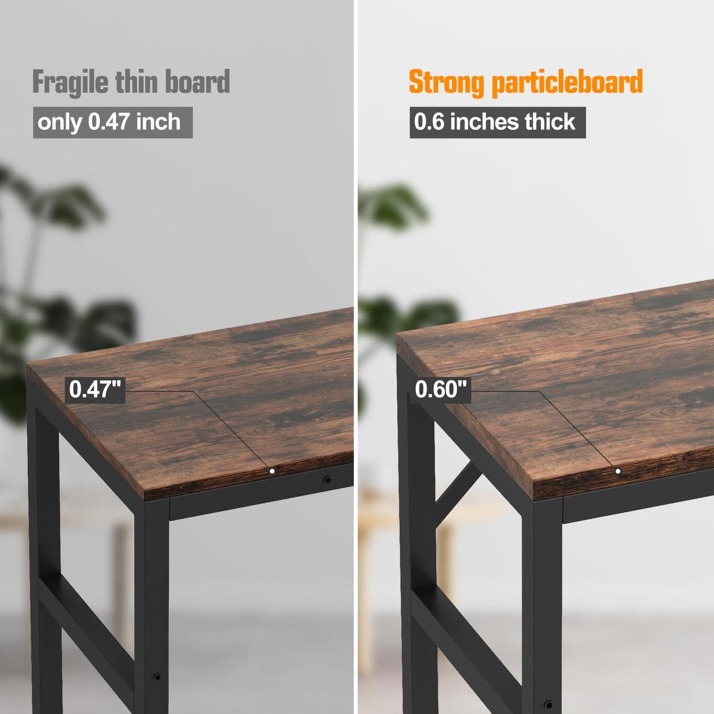 Livofloral Entryway Table, Narrow Sofa & Console Tables, Behind Couch Table for Hallway Bedroom Living Room Foyer Office