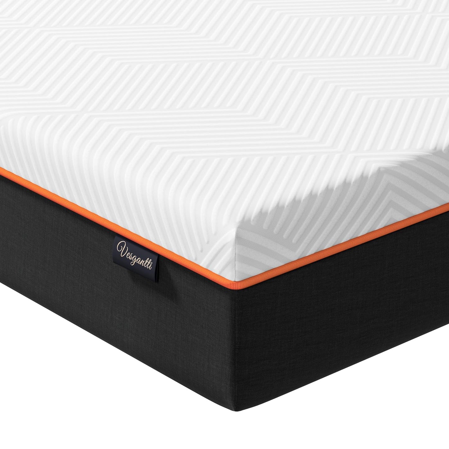 Vesgantti King Size Memory Foam Mattress, Medium, 150x200x20CM