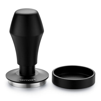 Normcore 45.5mm Coffee Tamper - Spring-Loaded Tamper  Barista Tools - Espresso Tamper with Mat Fits Flair Pro and Pro 2  Flat Base