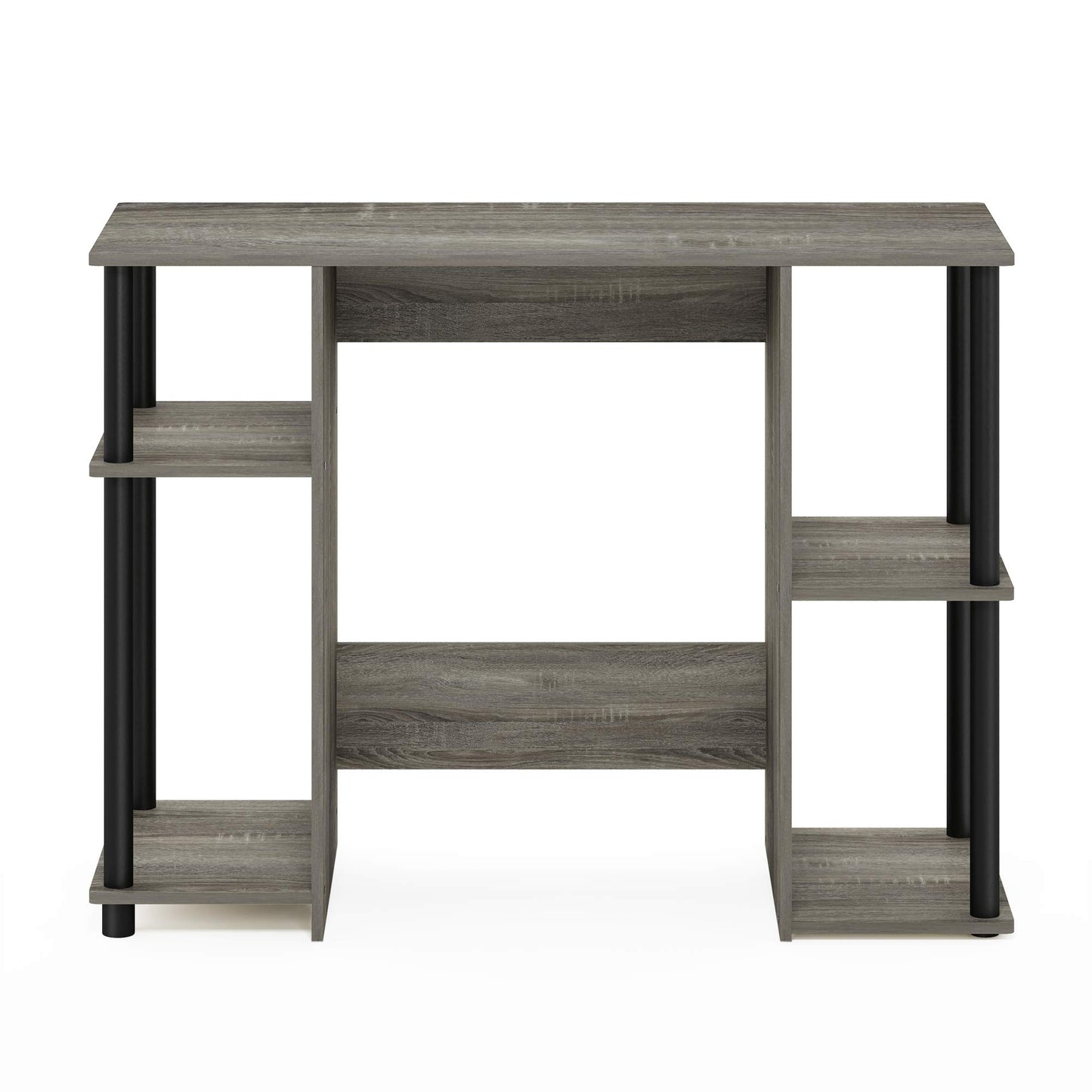 Furinno JAYA Compact Computer Desk, Writing Desk, Study Desk, French Oak/Black