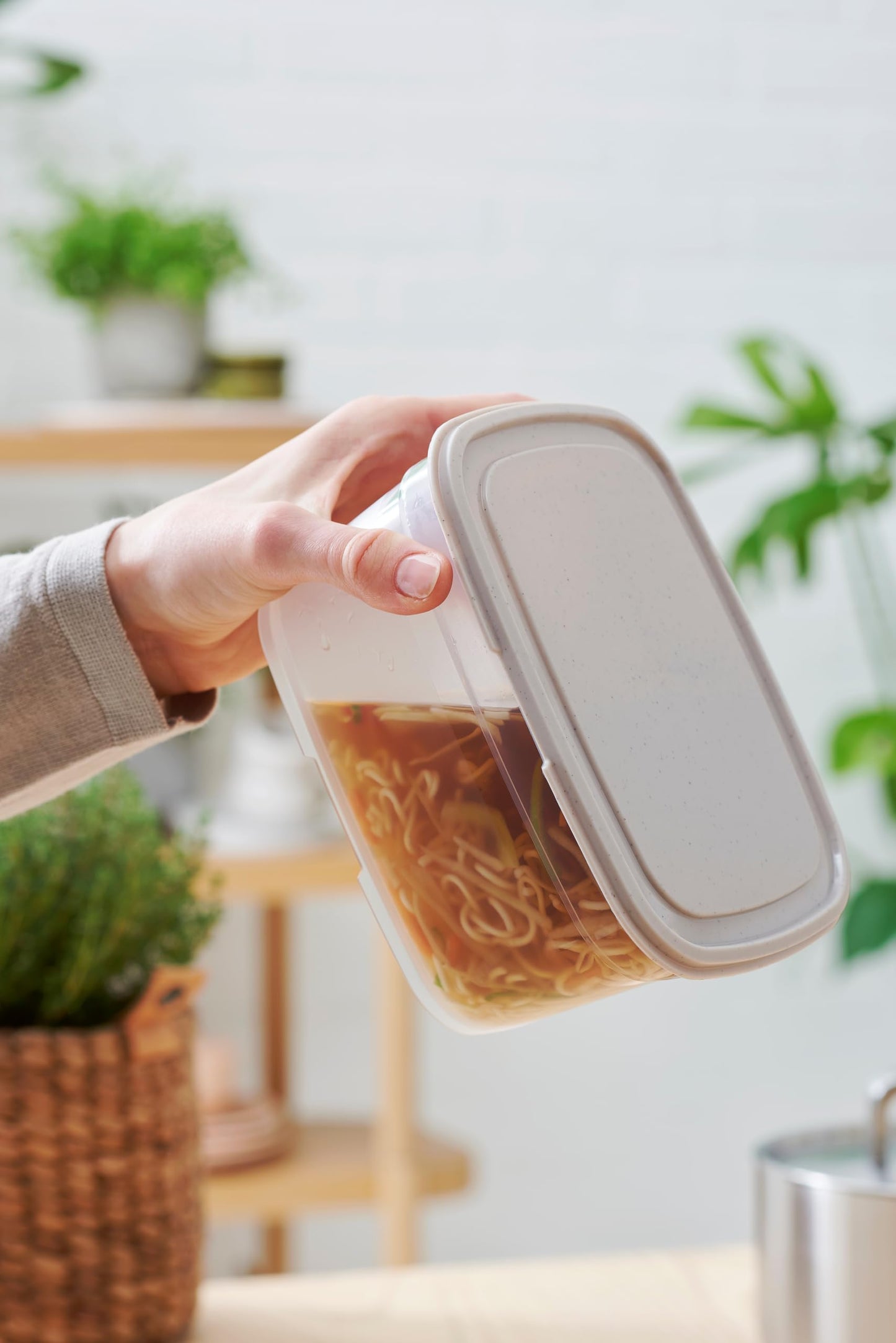 SmartStore Leakproof Food Storage Container 1L - Set of 9 | Dishwasher, Fridge, Microwave Safe | Lunch Box Meal Prep | Food Approved, BPA Free