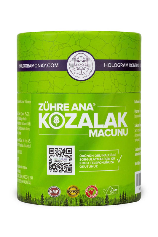 Z?hre Ana Kozalak Macunu 240 g ? Traditional Pine Cone Herbal Paste from Turkey | Natural Botanical Ingredients | Aromatic Pinecone Blend