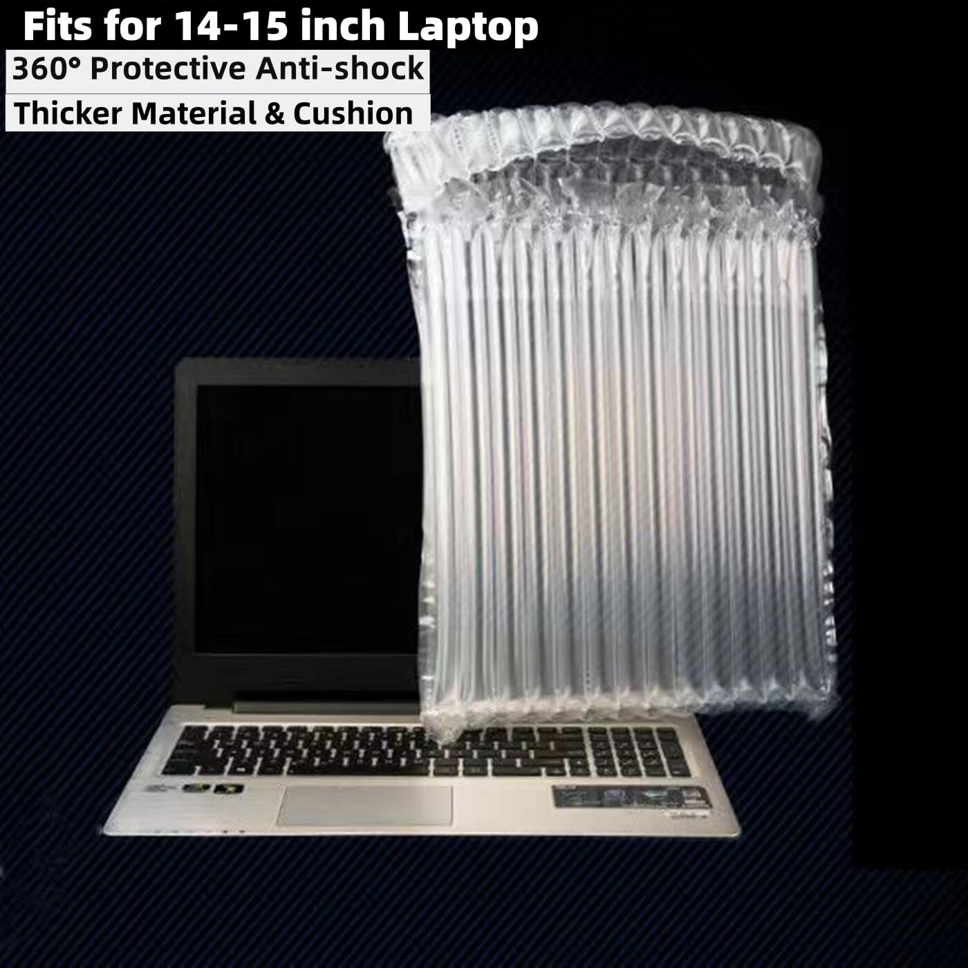 10 Pack Inflatable Laptop Protective Bag for 13-15" Laptop Shipping, Air Sac Bag for Notebook (10pack for 14-15" Laptop)
