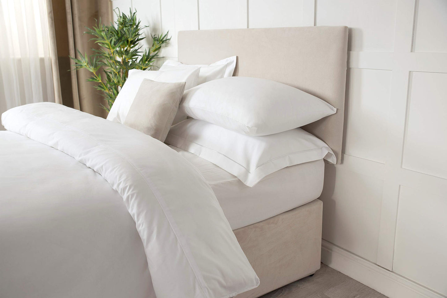 Belledorm Headboard Wrap (Linen, Single)