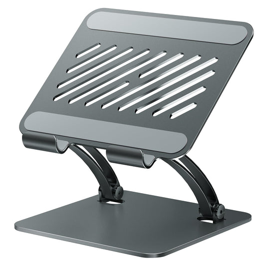 tounee Tablet Holder Stand, Dual Rod Adjustable Aluminum Desktop Stand, Compatible with 4.7-16.5" iPads, Surface Tablets, Portable Monitors, Kindle &