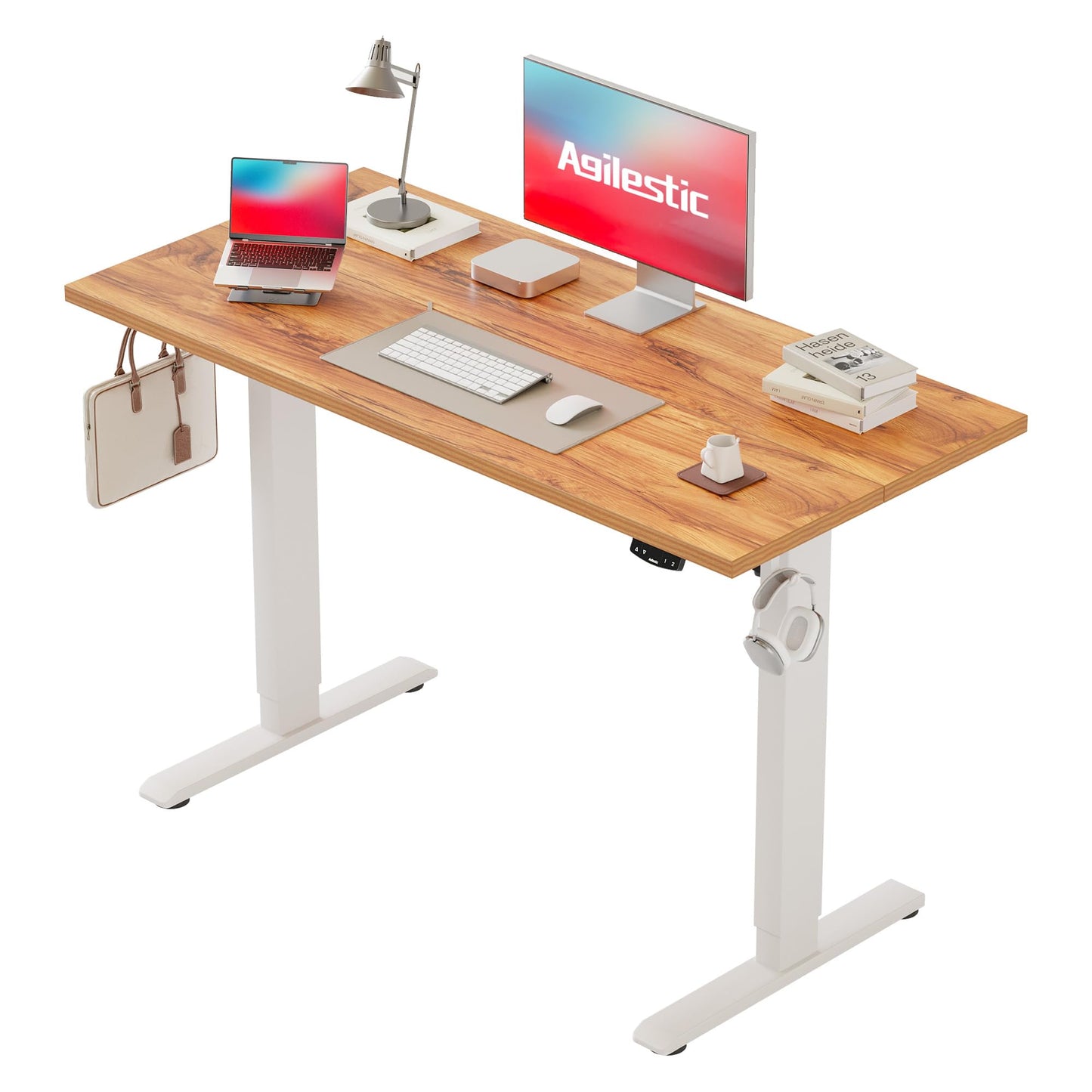 Agilestic Electric Standing Desk, 2 Memory Buttons, 110x60cm