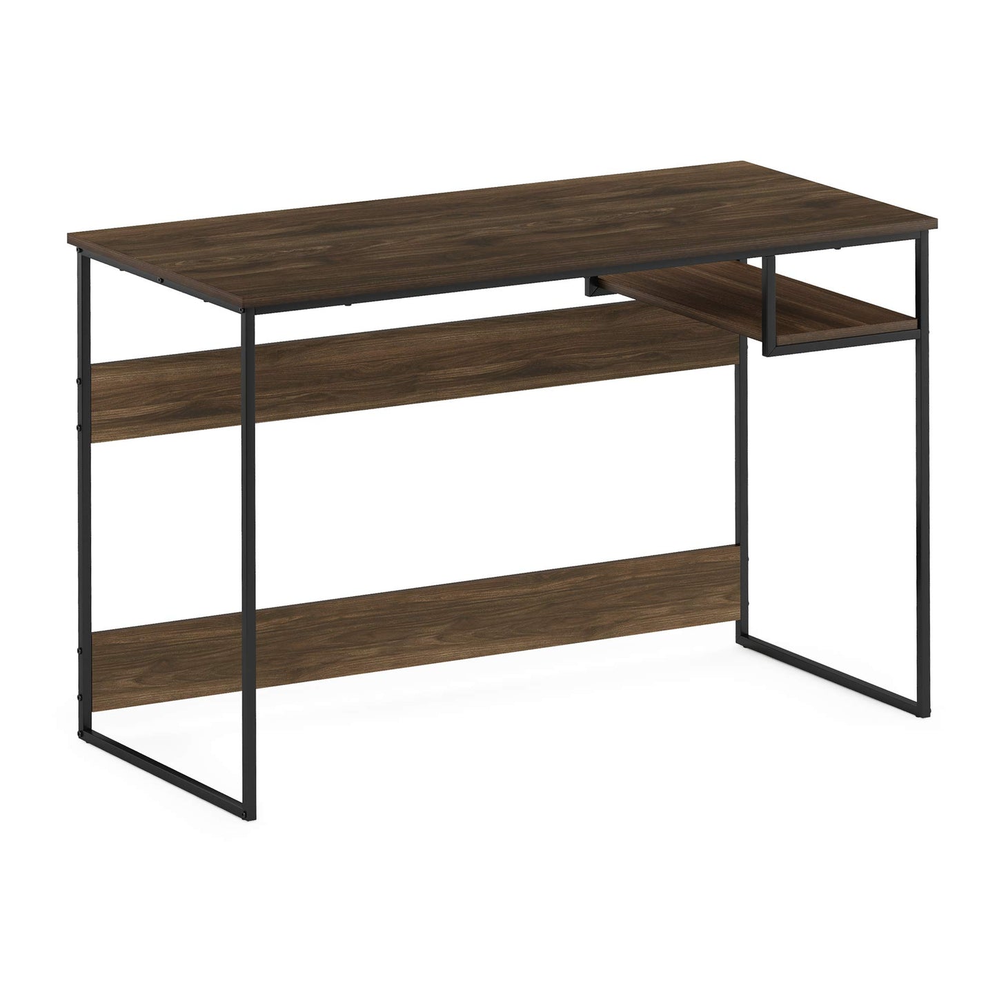 Furinno Moretti Modern Lifestyle Study Desk, Computer Desk, 114 cm (W), Columbia Walnut