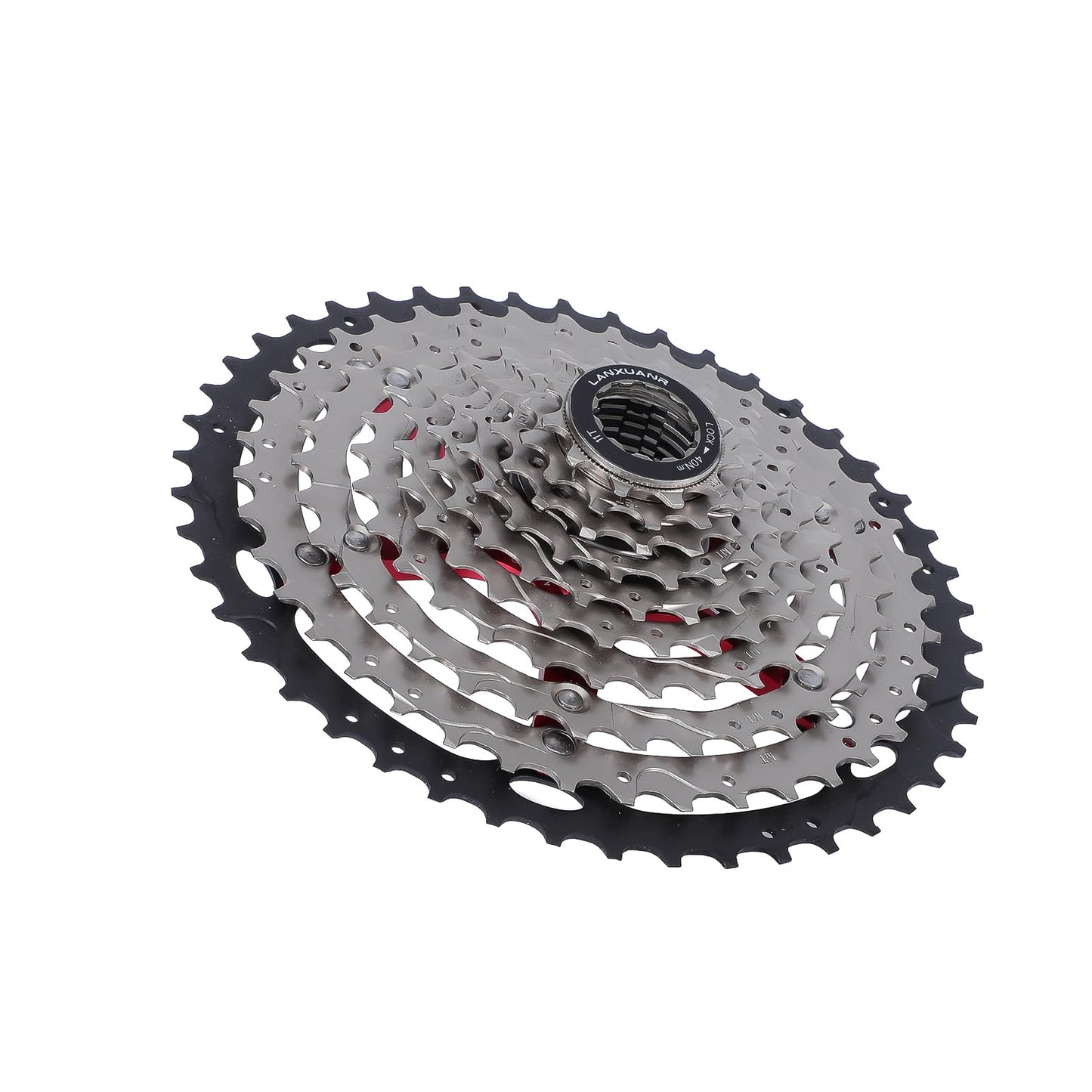 LANXUANR 10 Speed Mountain Bicycle Cassette Fit for MTB Bike, Road Bicycle?Super Light (11-46T)