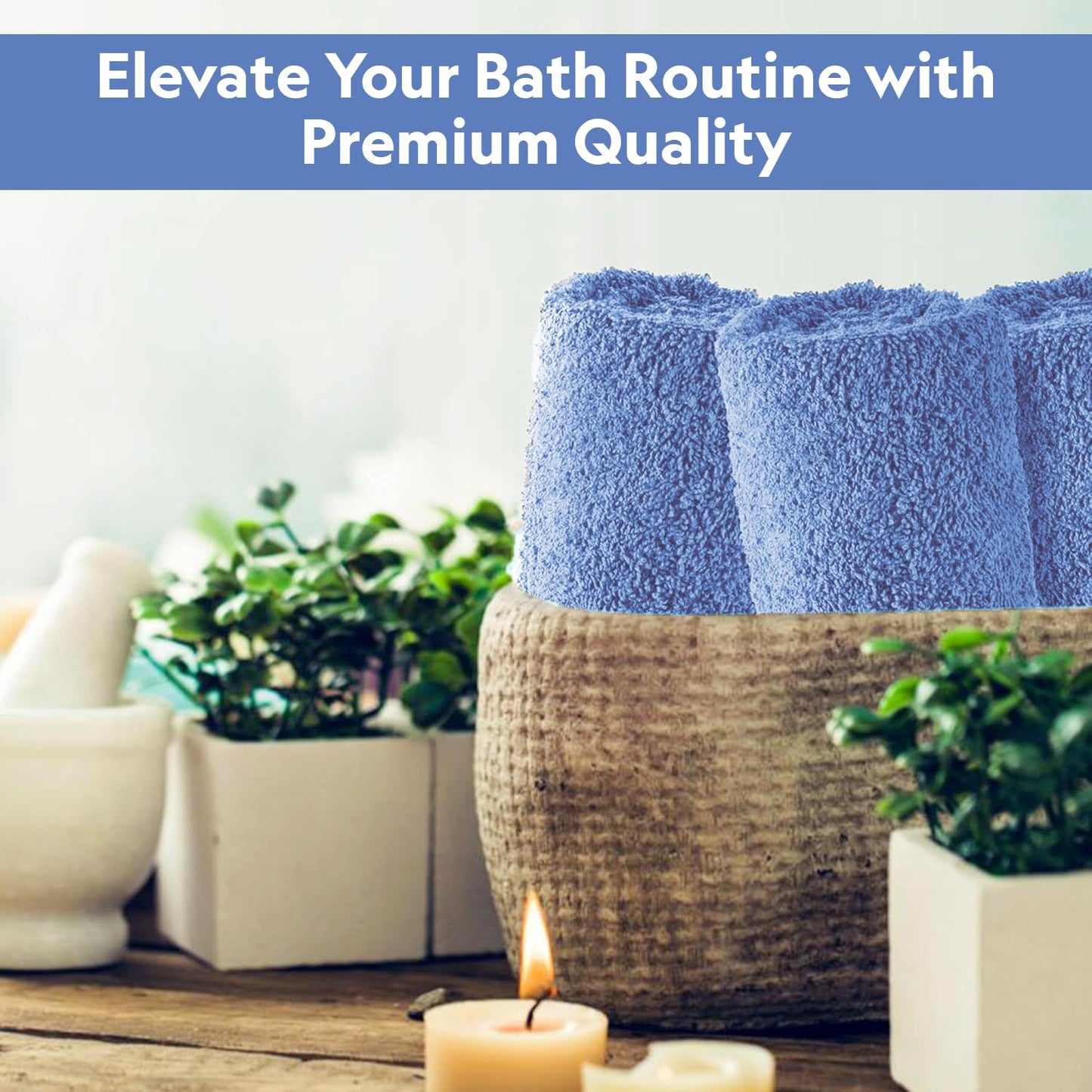 Hieftan Towels Bath Sheet Set – 100% Cotton Pack of 2 Jumbo Extra Large Bath Sheets Towel 600gsm Highly Absorbent Rapid Dry Super Sheets for Bathroom