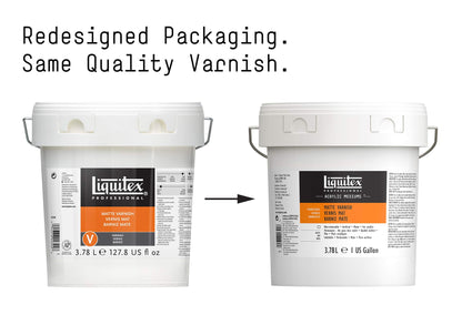 Liquitex 5236 Professional Matte Varnish, 3.79 l