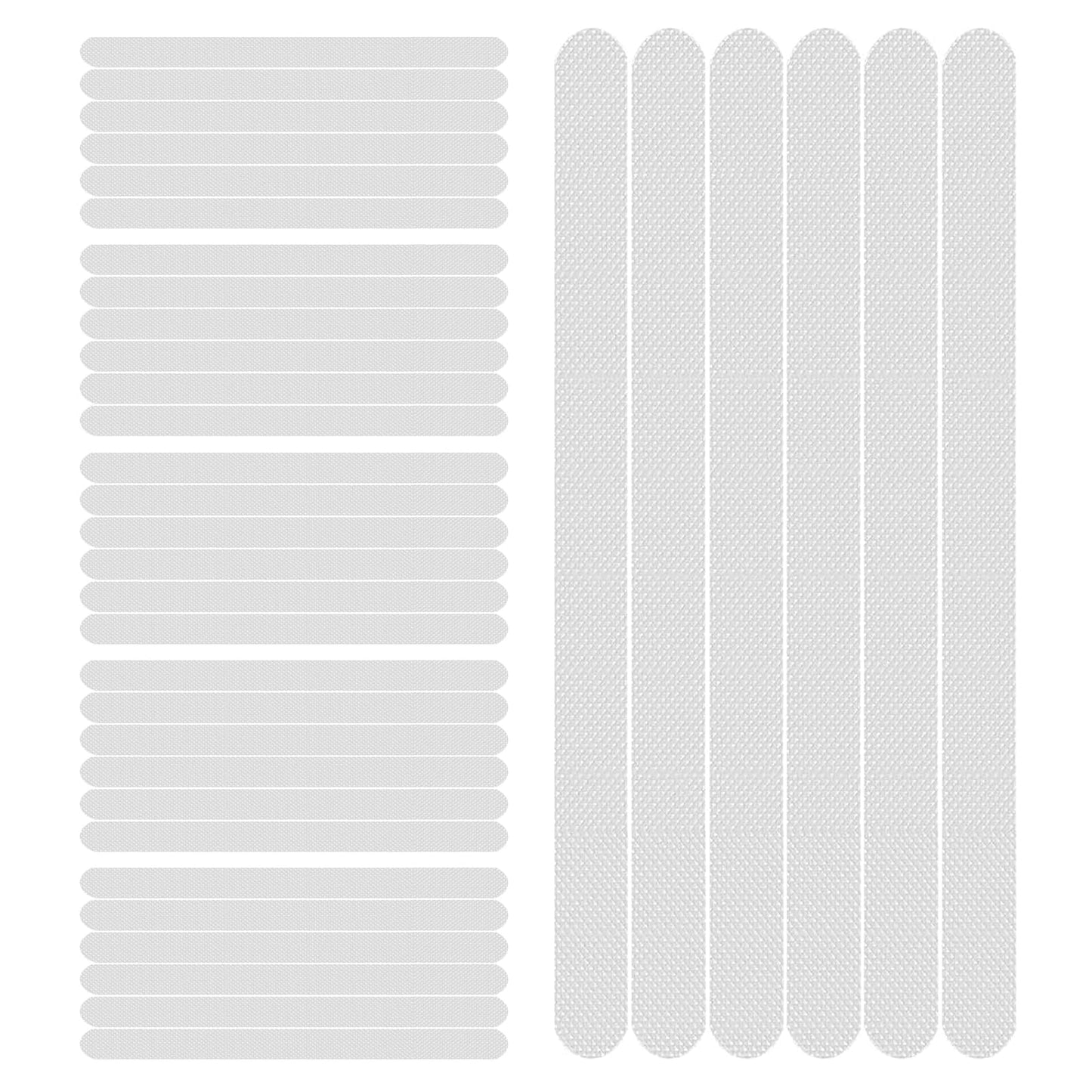 ApexPine 36 Pcs Clear Non-Slip Bathtub Stickers for Bathroom Use