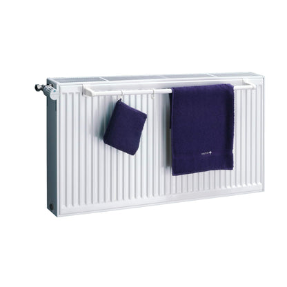 Ximax 302 800 mm Towel Rail for Double Panel Radiator - White