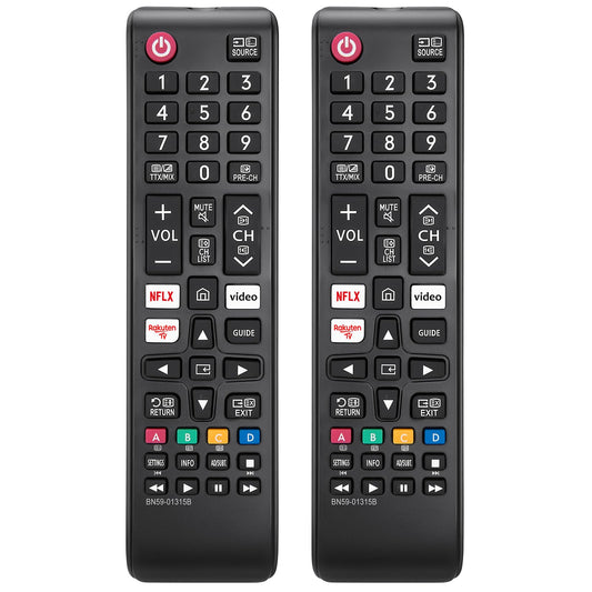 (2 Pack) Universal for Samsung Remote-Control Replacement Compatible with Samsung-Smart-TV LCD LED QLED UHD FHD HD TVs