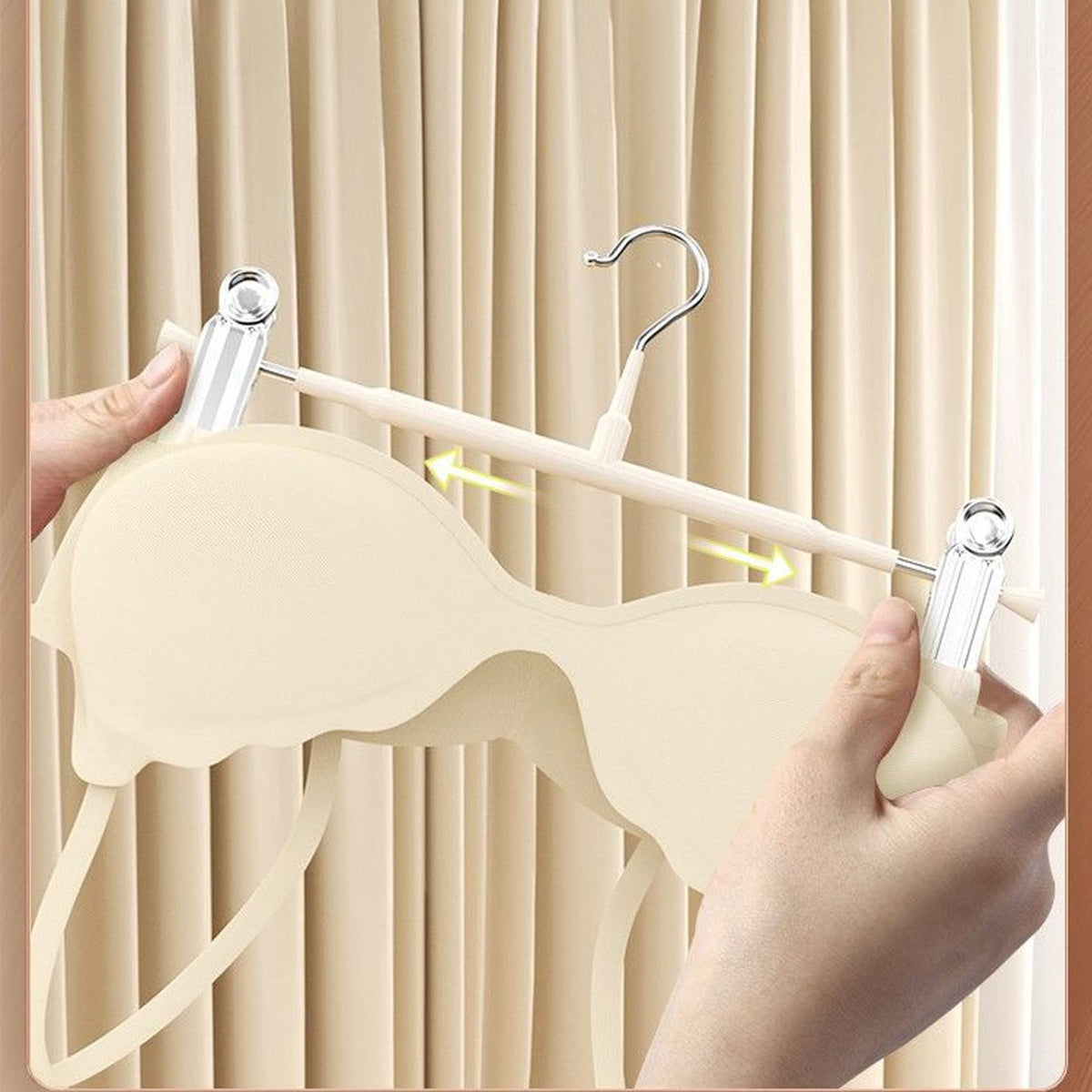 10 Pack Trouser Hanger, 30cm Pants Hangers Space Saving Skirt Hangers with Adjustable Clips,Heavy Duty Clothes Coat Garment Jeans Hangers