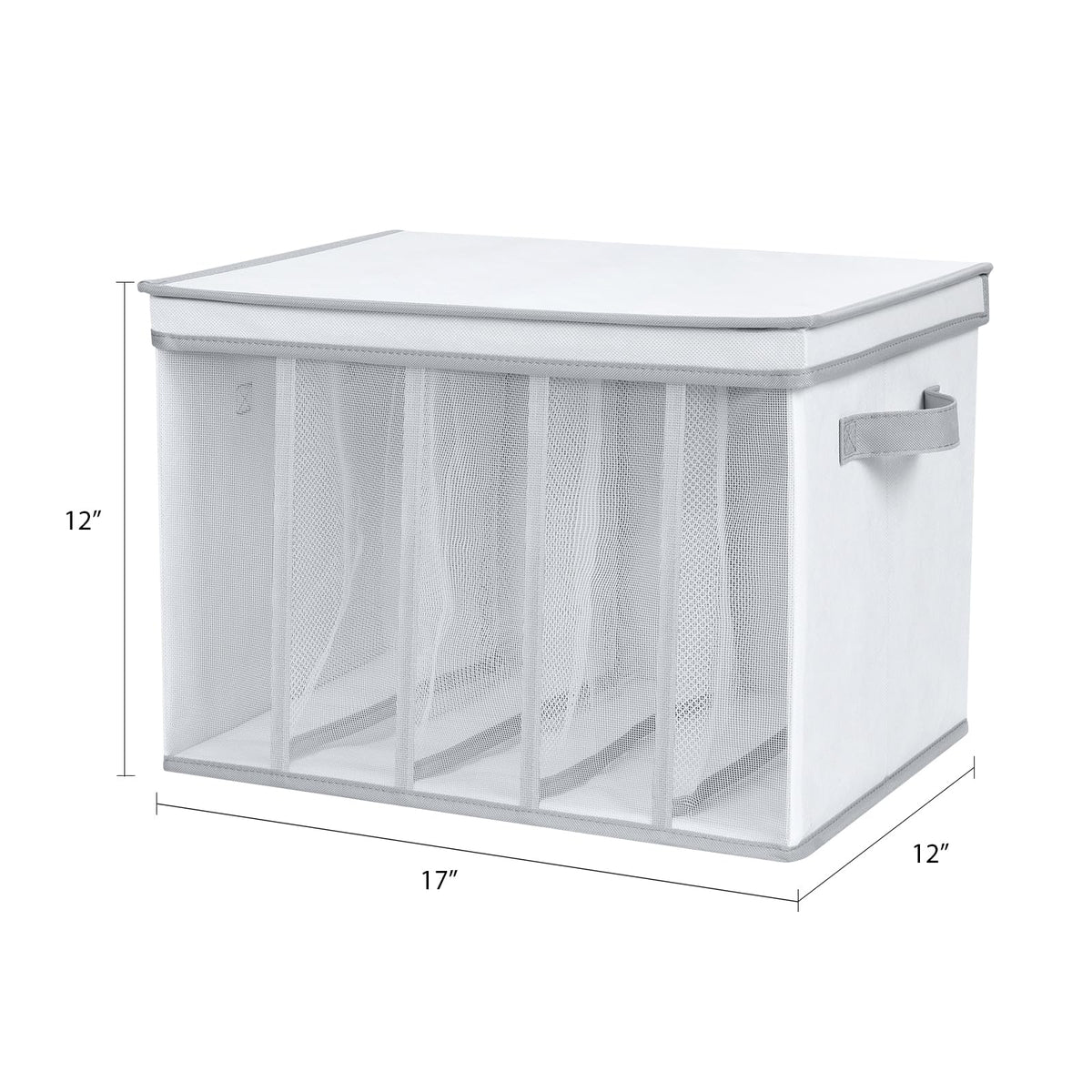 Univivi Extra Large Wardrobe Closet Organiser, 43 * 30 * 30cm, 4 pack