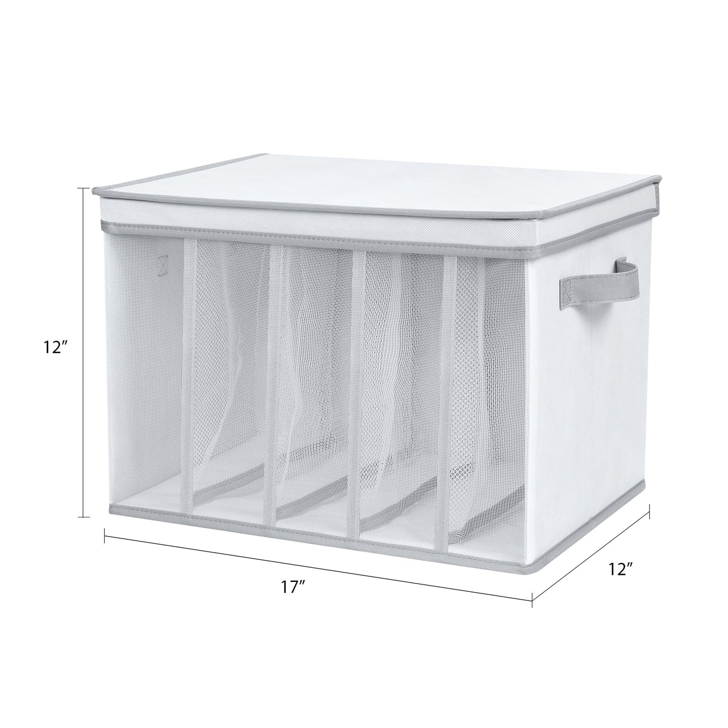 Univivi Extra Large Wardrobe Closet Organiser, 43 * 30 * 30cm, 2 pack