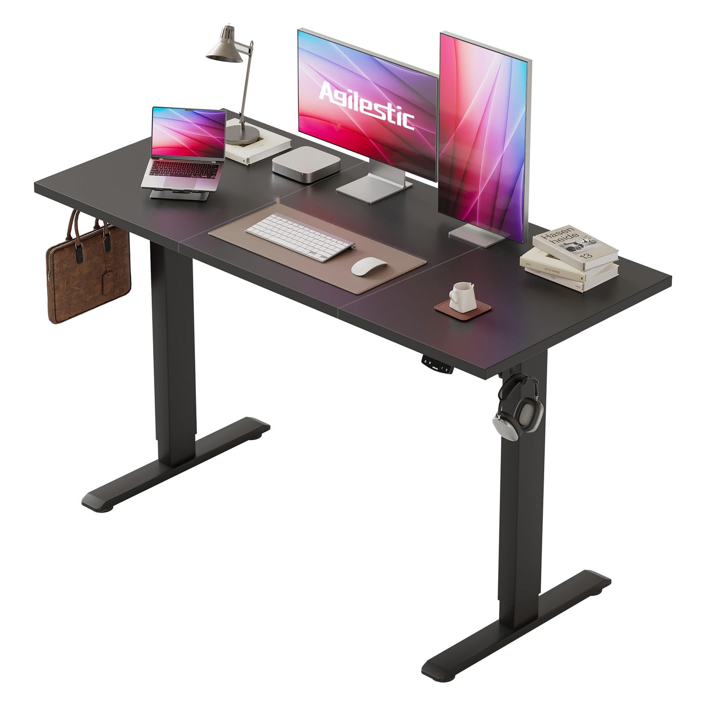 Agilestic Electric Standing Desk, 2 Memory Buttons, 120x60cm