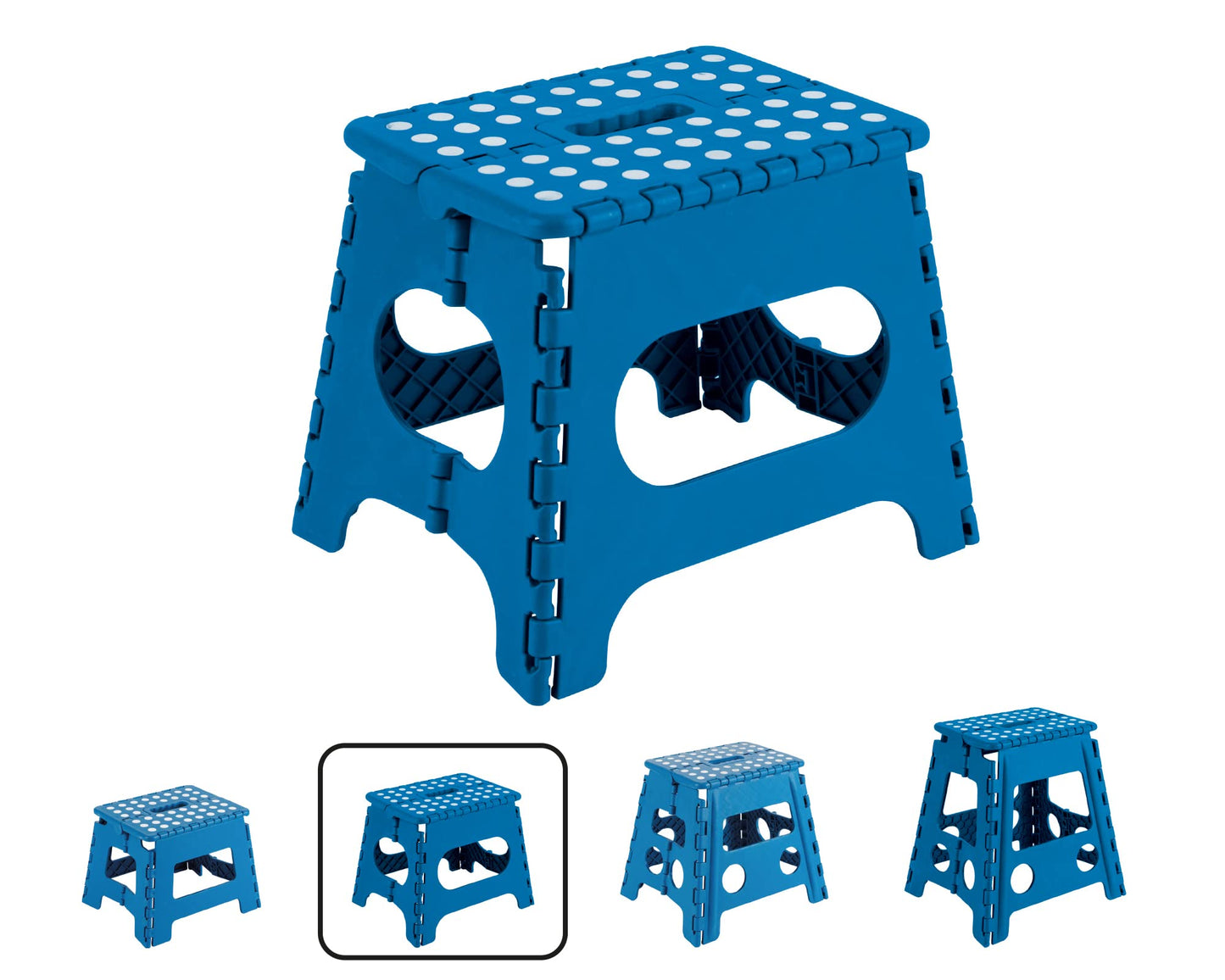 ARREGUI TB-027-A Small Folding Stool | Folding Stool for Children and Adults | Portable and Foldable Folding Stool | 150 kg Load Capacity