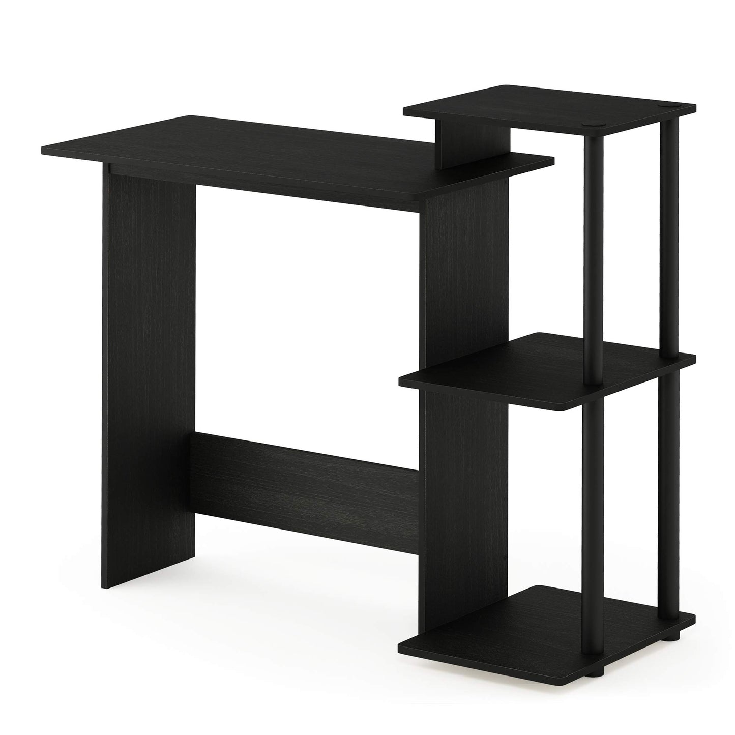 Furinno Efficient Home Laptop Notebook Computer Desk, Study Desk, Writing Desk, Americano/Black