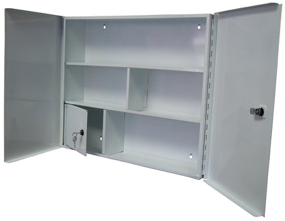 Safety First Aid Group Metal Cabinet, Empty - 60 x 50 x 12.5 cm