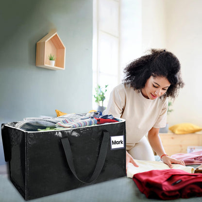 ZFWDSY Moving Boxes 6 Pack,Clothes Storage Large Moving Bags