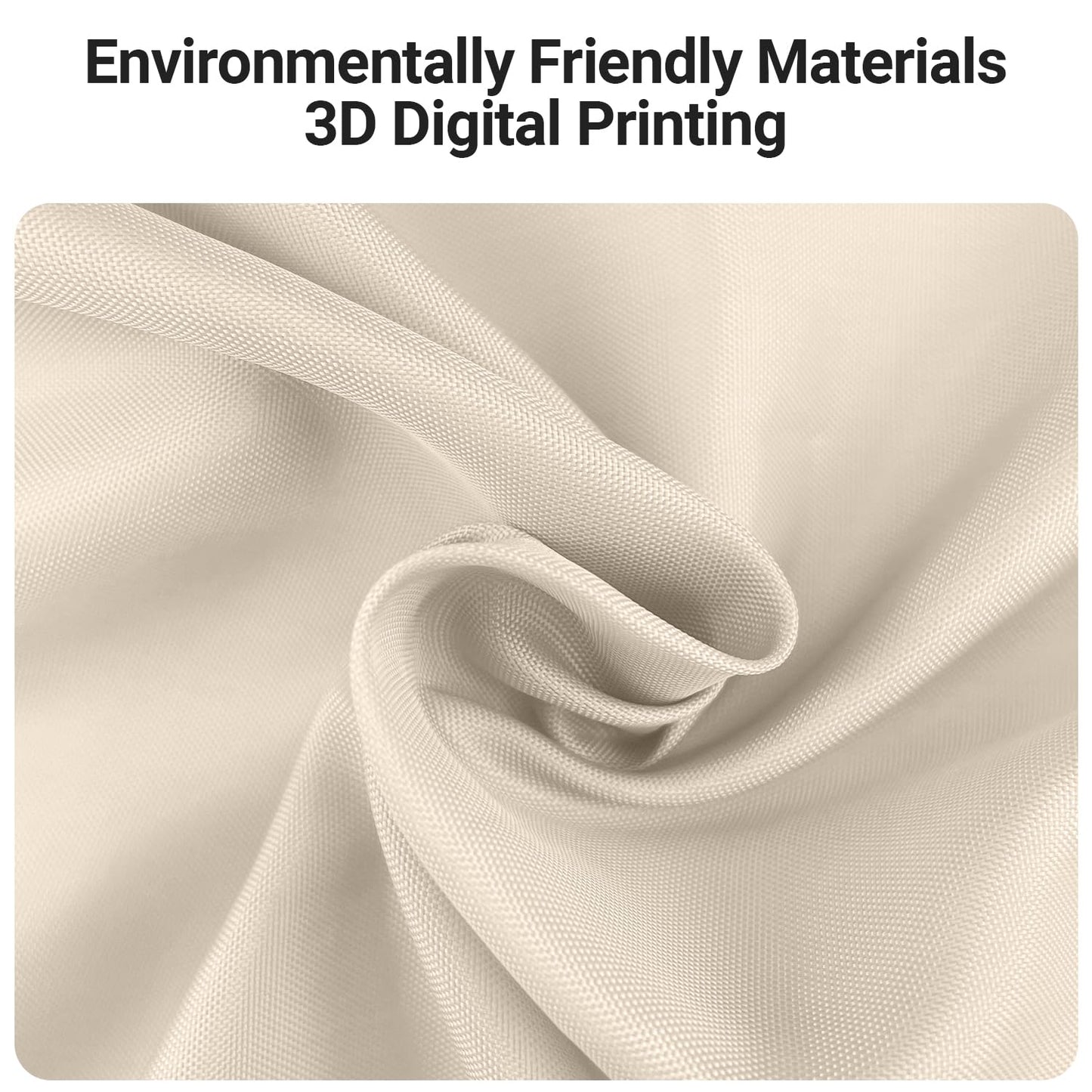 Lerores Shower Curtain, 160 x 200 cm, Beige, Weighted Hem, Anti-Mould Textile, Water-Repellent, Washable Polyester Fabric Bath Curtains for Bathroom