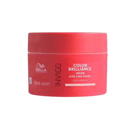 Wella Professionals Invigo Color Brilliance Vibrant Color Mask - Boost Shine & Smooth Hair Texture for Colour Vibrancy - Intense Treatment Hair Mask